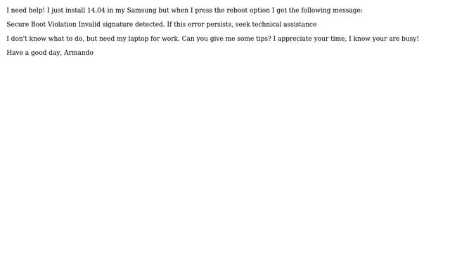 Secure Boot Violation on samsung смотреть онлайн