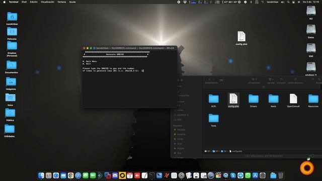 Hackintosh -SMBIOS- generar una SMBIOS valida para nuestro Hackintosh. Usando GenSMBIOS, script. смотреть онлайн