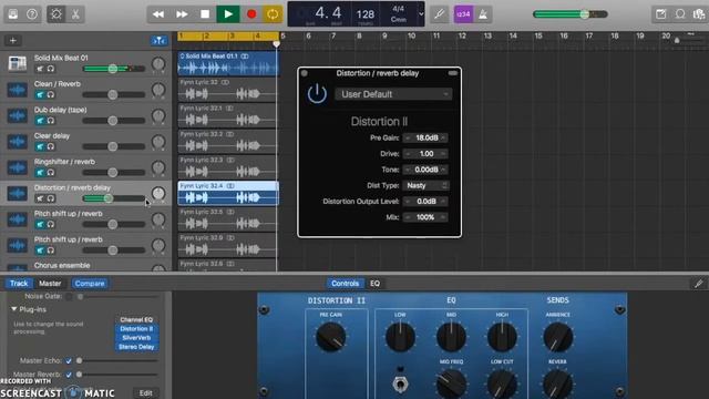 Garageband Effects Demonstration смотреть онлайн