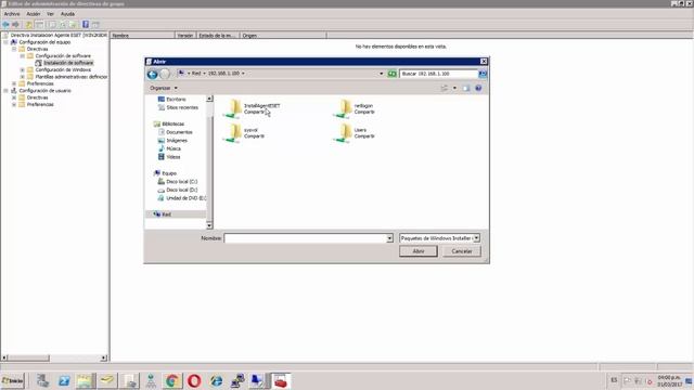 Instalacion de ESET Remote Adminstrator Agent mediante GPO en dominio Microsoft смотреть онлайн