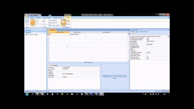 Criando um arquivo no access 2007 смотреть онлайн