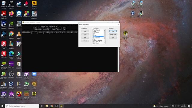 Instalación de Bochs, y ejecución de alguna máquina virtual en él. смотреть онлайн