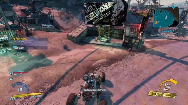 WE HAD TO SHOOT HIM IN THE BUTT + FIRST VAULT HUNTER!! || BORDERLANDS 3 CO-OP EP 2! смотреть онлайн