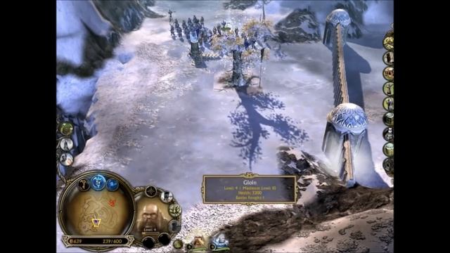 The Lord Of The Rings Battle For Middle Earth 2 -Good Campaign- Mission 2 High Pass смотреть онлайн