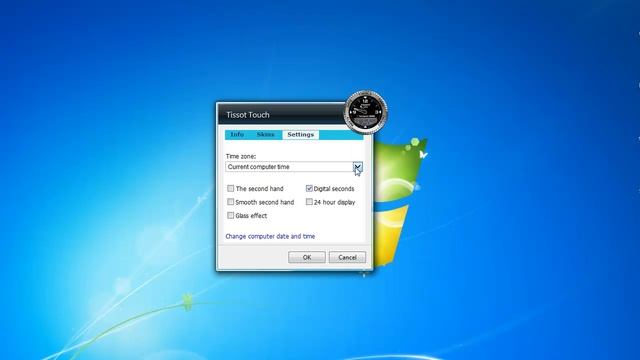 Tissot Touch Windows 7 Sidebar Gadget смотреть онлайн