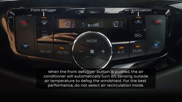NISSAN TERRA HOW TO SET TO DIFFERENT FAN MODES AND FRONT REAR DEFOGGER смотреть онлайн