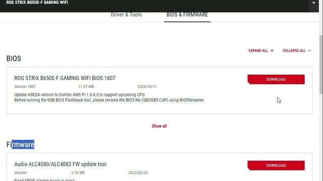 How to Download driver Asus ROG STRIX B650E-F Motherboard windows 11 or 10 смотреть онлайн