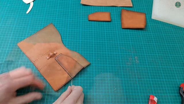 DIY, iPad mini leather sleeve video tutorial & patterns смотреть онлайн