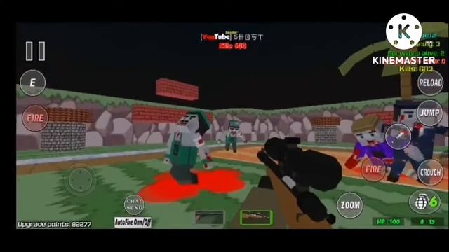 Прохождение карты Footbal: Wave System в Blocky Combat Strike Zombie Survival смотреть онлайн