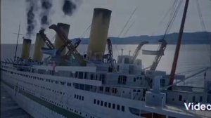 Тонущий корабль Британик.