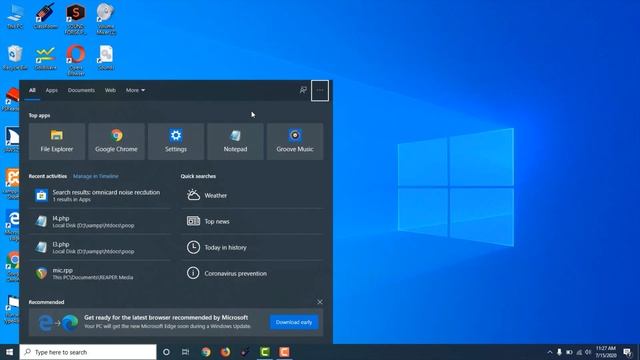 Start Menu Search in Windows 10 смотреть онлайн