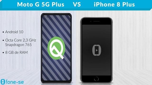 Moto G 5G Plus vs iPhone 8 Plus (Comparativo) смотреть онлайн