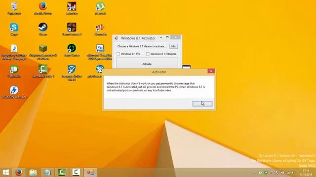 How to activate Windows 8.1 FULLY WORKING OCTOBER 2014 смотреть онлайн