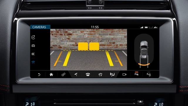 Jaguar F-PACE 2019 | InControl Touch Pro Parking Aids смотреть онлайн