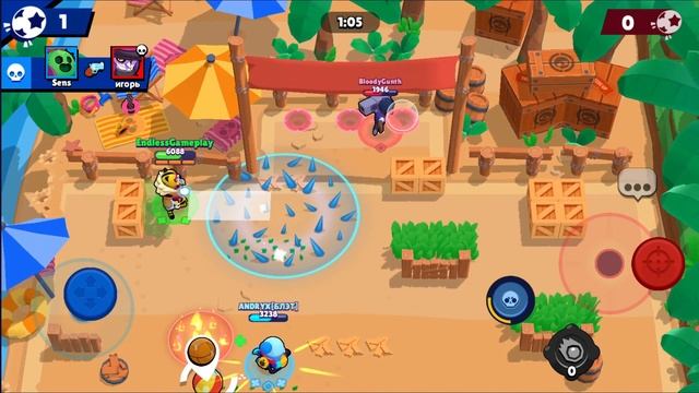 Brawl Stars - Gameplay Walkthrough Part 1036 - El Tigro - Brawl Ball (iOS, Android) смотреть онлайн