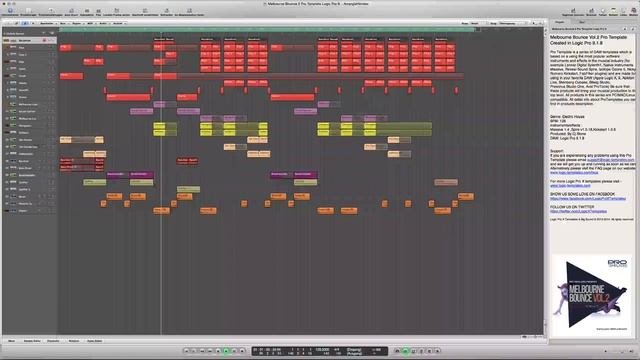 Melbourne Bounce Vol.2 Pro Template Logic Pro 9 смотреть онлайн