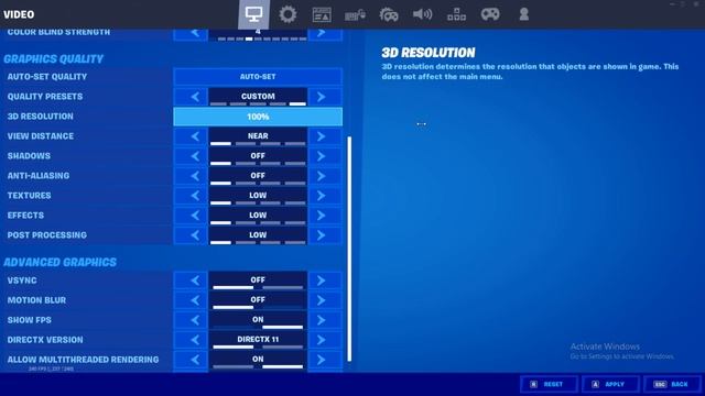 Fortnite Best Ingame Settings To Increase FPS FAST! - Best Settings To Boost FPS In Fortnite! смотреть онлайн
