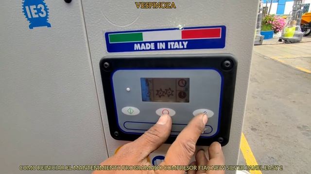 REINICIO DE MANTENIMIENTO PROGRAMADO COMPRESOR DE TORNILLO FIAC NEW SILVER PANEL EASY2 смотреть онлайн