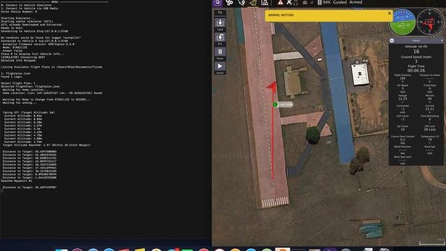 DroneKit Python SITL Simulation and GCS Viewer (qGroundControl on macOS) смотреть онлайн
