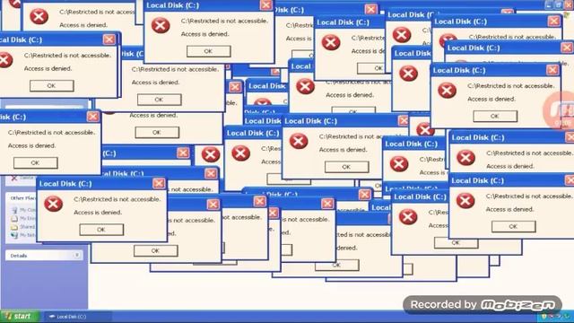 Windows XP и огромная куча ошибок. смотреть онлайн
