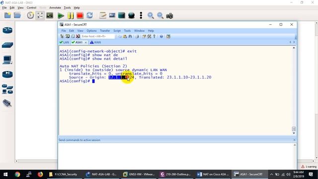 CCNA-Security-210-260- NAT on Cisco ASA 9 Part-2 смотреть онлайн