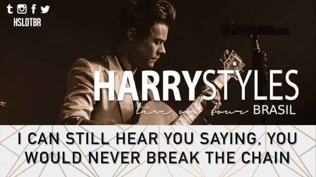 The Chain - Harry Styles (Fleetwood Mac Cover) (LYRICS)
