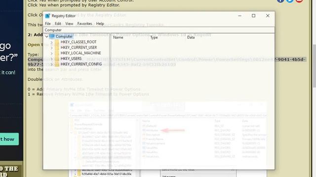 How to Add Primary NVMe Idle Timeout to Power Options in Windows 10 смотреть онлайн