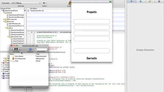 Tutorial 16 iPhone SDK: Megatutorial 1 Parte 5 смотреть онлайн