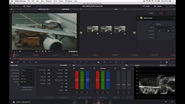 DaVinci Resolve 12 - realtime playback with heavy OpenFX Plugins tutorial