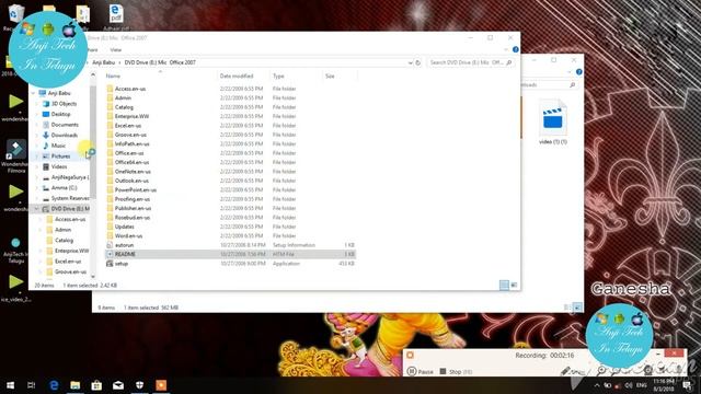 How to install MS Office 2007 || in telugu смотреть онлайн