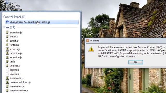 xampp installation User Account Control Error (UAC) -Rapid Tutor смотреть онлайн