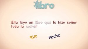 Endless Learning Academy - Spanish word in a sentence + English translation - part 8