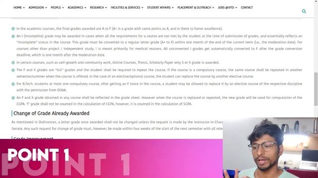 EXPLAIN! @IIITDELHI GRADING SCEME  || EXTRA CREDIT