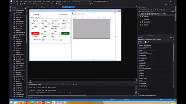 Build a Trading Platform in C# Part 7 - Watch List смотреть онлайн