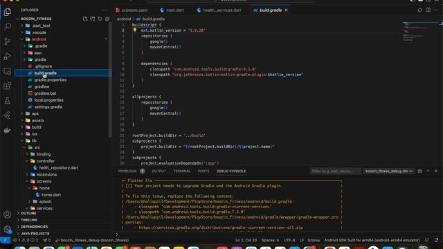 Fix Flutter Error: Your project requires a newer version of the Kotlin Gradle plugin смотреть онлайн