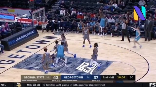Mac McClung Georgetown Hoyas 25 PTS vs Georgia State Panthers | Next Ones смотреть онлайн