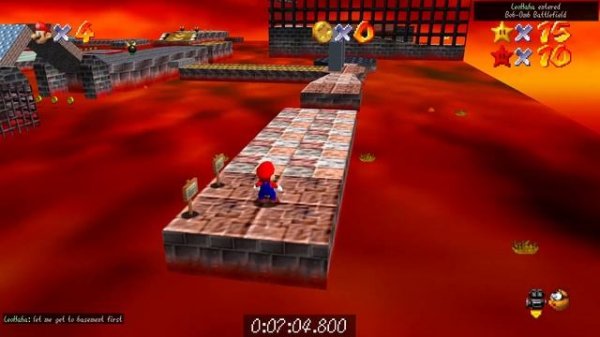 SM64ex-Coop: 2P 16 Star Speedrun 14:08