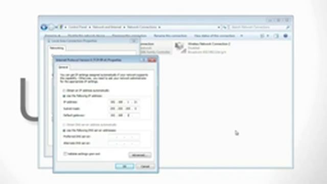 Setting a Static IP to Connect to Ubiquiti Devices - Windows смотреть онлайн