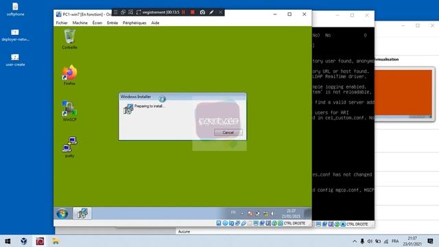 Téléphonie IP avec ASTERISK sur Debian 10 - vidéo 4: Création des utilisateurs et test des appels смотреть онлайн