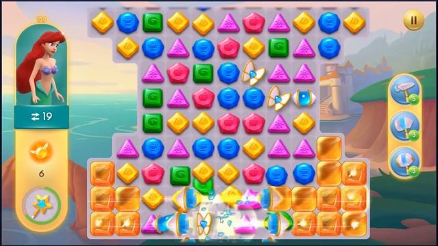 Disney Princess Majestic Quest Level 129 - NO BOOSTERS + FULL STORY 👸 | SKILLGAMING ✔️ смотреть онлайн