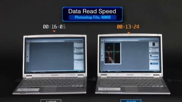 Samsung SSD vs HDD - Full Test смотреть онлайн
