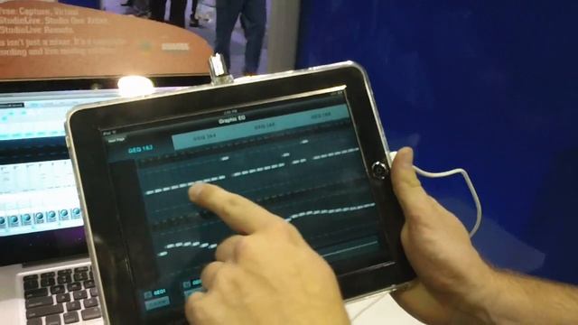 IPAD contoller Presoonus StudioLive EQ смотреть онлайн
