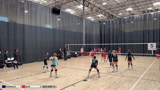 Saddleback Volleyball Club 14 Ryan vs Ignite 14 Elite смотреть онлайн