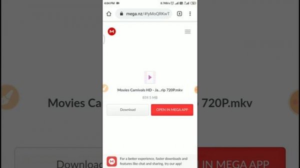 How To Download From Mega.nz Link