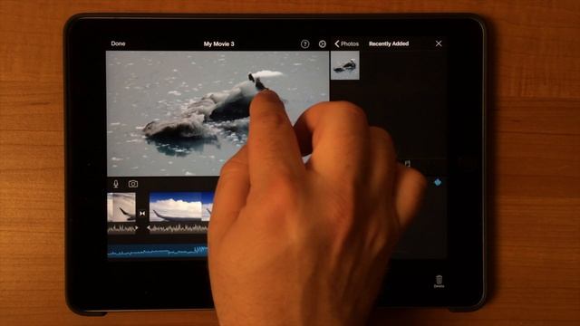 How to animate photos in iMovie for iOS смотреть онлайн