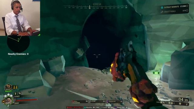 The Presidents play Deep Rock Galactic (Episode 1 - Mining Expedition) смотреть онлайн