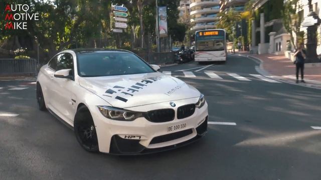 BMW M4 F82 w/ Armytrix Exhaust in Monaco! смотреть онлайн