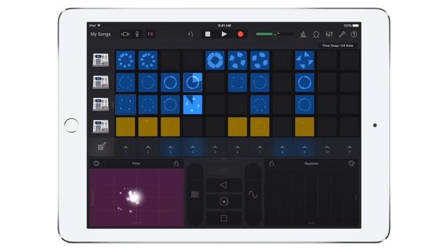 GarageBand: Die neuen Live Loops auf dem iPad смотреть онлайн