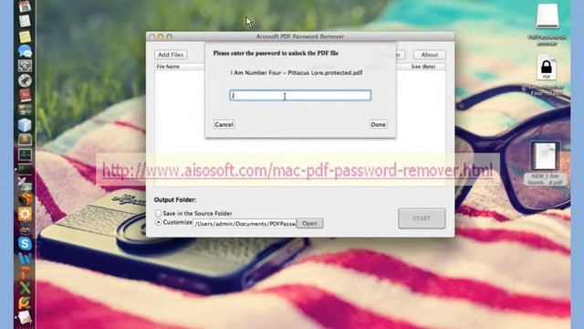 AisoSoft PDF Password Remover for Mac -remover pdf password on Mac OS X 10.8/10.7 смотреть онлайн