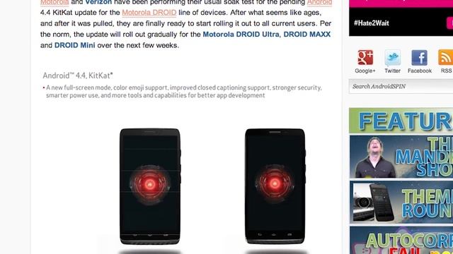 Android 4.4.2 for the Galaxy Note 3 Rolls Out. Android 4.4 Testing on the LG Optimus G. смотреть онлайн
